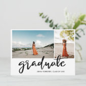 Afstuderen de Moderne Legante GraduPartij van het  Kaart (Staand voorkant)