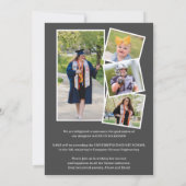 AFSTUDEREN de Stijl van het Hoesje van het Tijdsch Aankondiging (Achterkant)