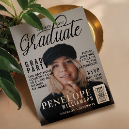 Afstuderen de Stijlvolle Partij van het Hoesje van Kaart