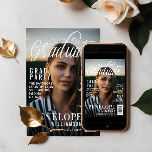 Afstuderen de Stijlvolle Partij van het Hoesje van Kaart