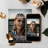 Afstuderen de Stijlvolle Partij van het Hoesje van Kaart