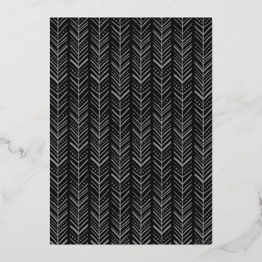 Afstuderen de Uitnodiging van de Folie van de Foto (Achterkant)