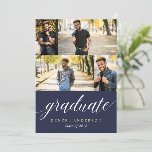 Afstuderen de Uitnodiging van de Partij van de Gra (Staand voorkant)