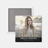 Afstuderen de volledige aankondiging van het Afstu Magneet (Voorkant / Achterkant)