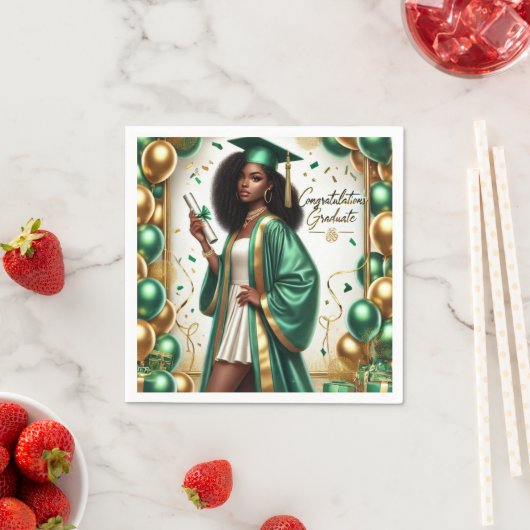 Afstuderen Decor - Emerald Servet (Insitu)