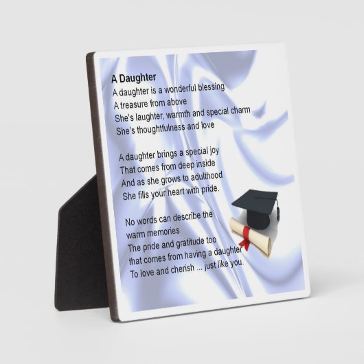 Afstuderen design-dochtergedicht fotoplaat (Voorkant)