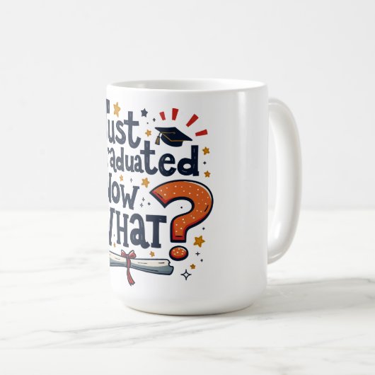 Afstuderen Dilemma-Mok Koffiemok (Voorkant rechts)