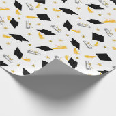 Afstuderen Diploma en Petten Cadeaupapier (Hoek)