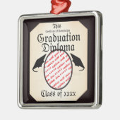 Afstuderen Diploma Foto Lijst Metalen Ornament (Links)