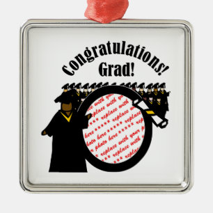 Afstuderen Diploma-foto-Lijst Metalen Ornament