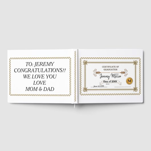 Afstuderen Diploma Gastenboek (Volledig)