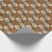 Afstuderen Diploma Gefeliciteerd Cadeaupapier (Hoek)