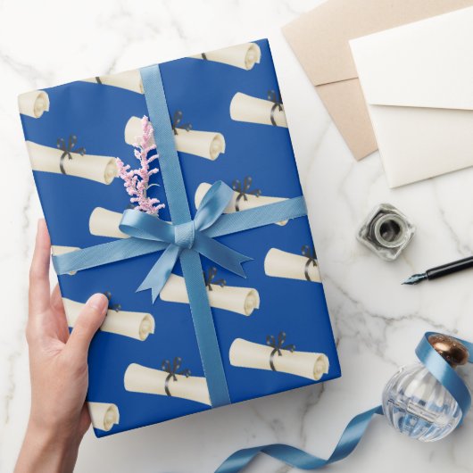 Afstuderen Diploma met Bow Cadeaupapier (Geschenken)