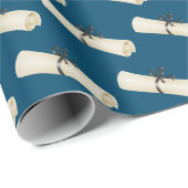 Afstuderen Diploma met Bow Cadeaupapier (Rol Hoek)