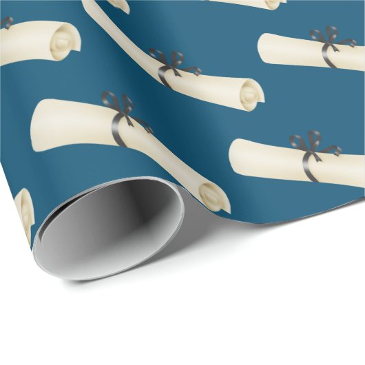 Afstuderen Diploma met Bow Cadeaupapier (Rol Hoek)