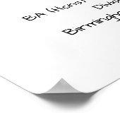 Afstuderen diploma poster (Hoek)