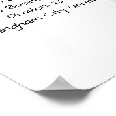 Afstuderen diploma poster (Hoek)