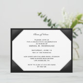 Afstuderen Diploma Thema Flat Invitation Kaart (Staand voorkant)