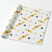 Afstuderen diploma's voor het verpakken van papier (Uitgerold)