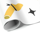 Afstuderen diploma's voor het verpakken van papier (Rol Hoek)