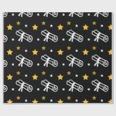 Afstuderen diplomasuppelpapier cadeaupapier (Vlak)