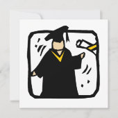 Afstuderen diplomatiek ontvangstbewijs kaart (Voorkant)