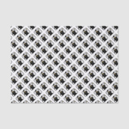 Afstuderen diplomatiek ontvangstbewijs tissuepapier