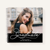 Afstuderen direct foto- en berichtenhandboek notitieboek (Voorkant)