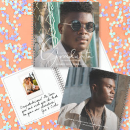 Afstuderen direct foto gastboek notitieboek