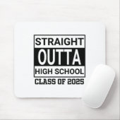 Afstuderen direct uit de middelbare school 2025 _1 muismat (Met muis)