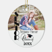 Afstuderen DIY Fotoherinneringen Keramisch Ornament (Links)