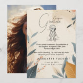 Afstuderen Dochter Aankondiging (Voorkant / Achterkant)