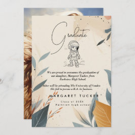 Afstuderen Dochter Aankondiging