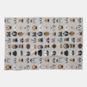 Afstuderen Dog Face Theedoek (Horizontaal)