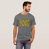 Afstuderen Donkere T-shirt (Voorkant volledig)