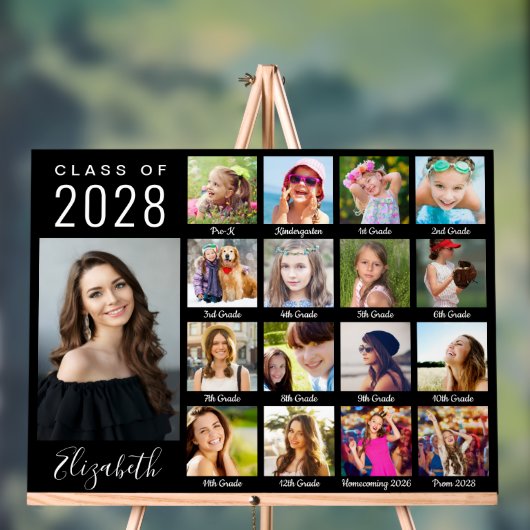 Afstuderen door de jaren 17 het zwarte Manuscript  Acryl Bord