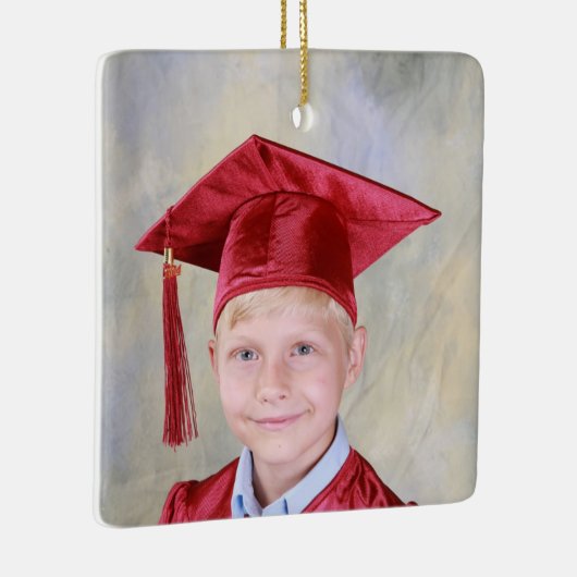 Afstuderen door de jaren heen keramisch ornament (Rechts)