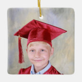 Afstuderen door de jaren heen keramisch ornament (Voorkant)