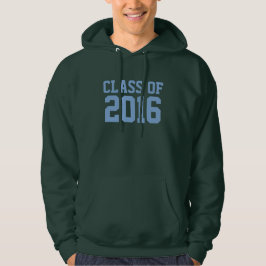Afstuderen DOUANEJAAR EN NAAM kleding Hoodie