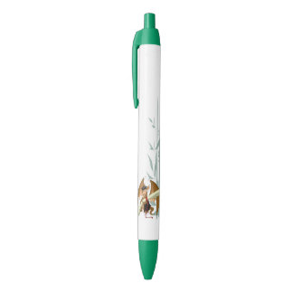 Afstuderen Draak met Bamboo Zwarte Inkt Pen