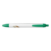 Afstuderen Draak met Bamboo Zwarte Inkt Pen (Achterkant)