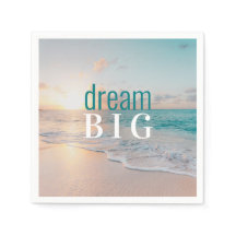 Afstuderen Dream Big Beach Foto Inspirerend