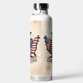 "Afstuderen dromen bereikt" Waterfles (Rechts)