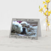 **AFSTUDEREN** DROOM HET EN HET KAN UITKOMEN KAART (Gele Bloem)