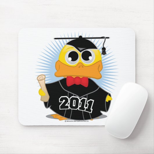 Afstuderen Duck 2011 Muismat (Met muis)