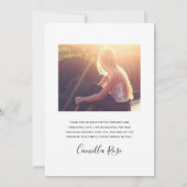 Afstuderen eBay-kaart voor flatje dank Bedankkaart (Achterkant)