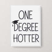Afstuderen Een Graad Hoger Grappige Universiteit M Button (Voorkant)