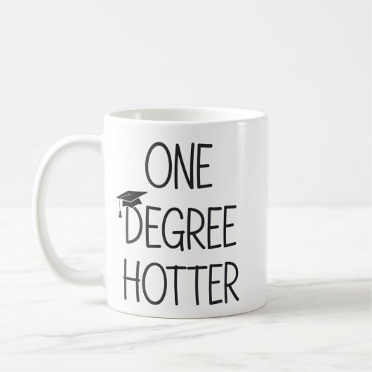 Afstuderen Een Graad Hoger Grappige Universiteit M Koffiemok (Links)