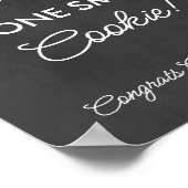 Afstuderen Één Slim Teken van de Douane van het Ko Poster (Hoek)