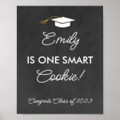 Afstuderen Één Slim Teken van de Douane van het Ko Poster (Voorkant)